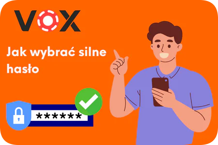 Vox Casino wybrac haslo