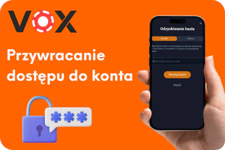 dostęp do konta Vox Casino