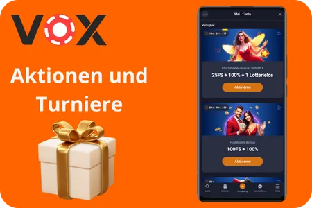 VOX Aktionen und Turniere