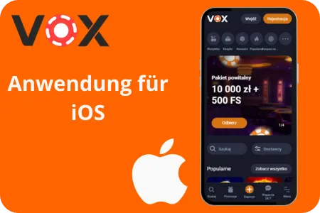 Vox App auf iOS
