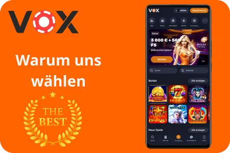 VOX Kasino App