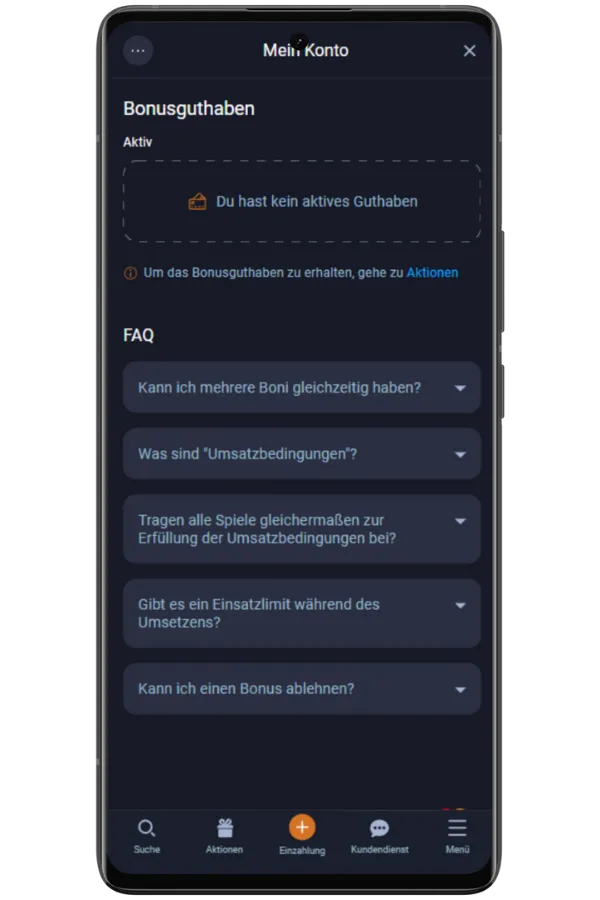 Automatische Aktivierung