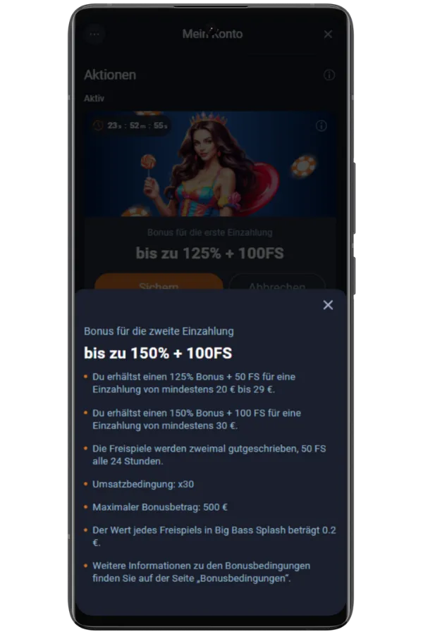 Bedingungen prüfen