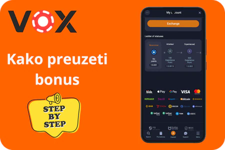 Kako preuzeti vox casino bonus