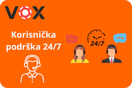 Korisnička podrška Vox Casino 24/7