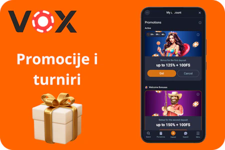 Promocije i turniri Vox Casino