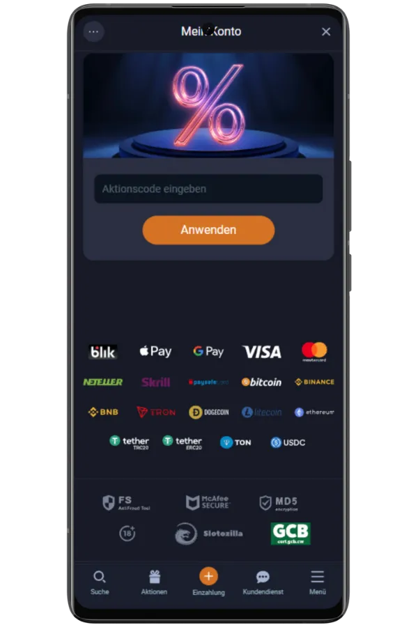 VOX Casino Bonus Code