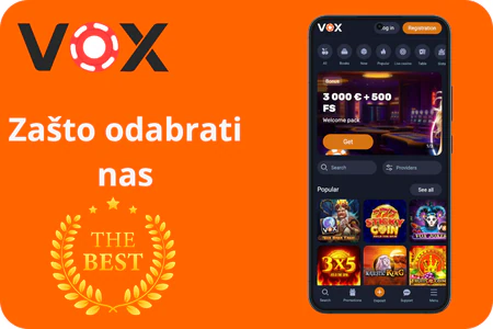 Zašto odabrati vox casino hr